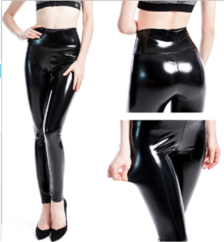 Load image into Gallery viewer, Latex Patent Leather Leggings
