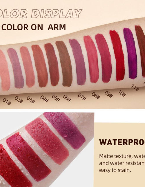 Load image into Gallery viewer, 6pcs/Set Velvet Matte Lip Gloss
