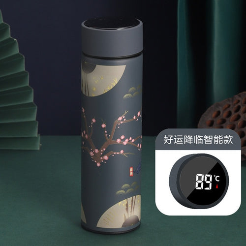 Load image into Gallery viewer, Temperature Display Thermos Bottle
