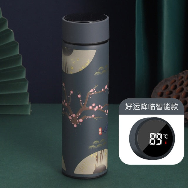 Temperature Display Thermos Bottle