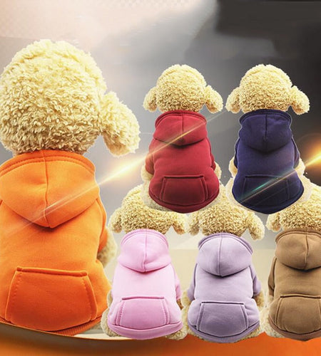 Soft Fleece Pet Dog Hoodie