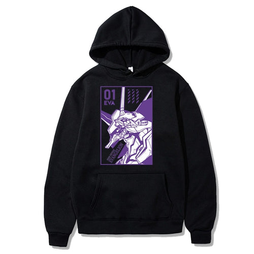 Load image into Gallery viewer, Anime EVA Men&#39;s Long Sleeve Hoodies
