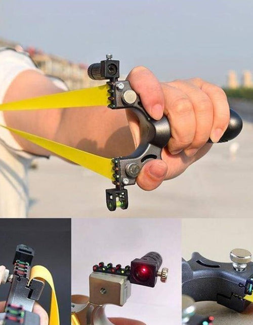 Load image into Gallery viewer, BlingShot™ High-power Laser Aiming Slingshot
