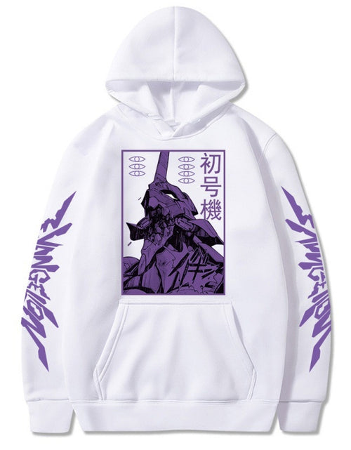 Load image into Gallery viewer, Anime EVA Men&#39;s Long Sleeve Hoodies
