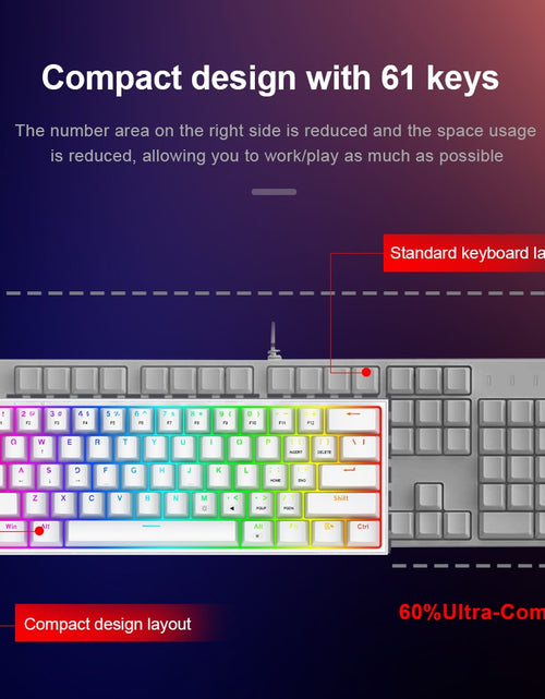 Load image into Gallery viewer, Mechanical Gaming K617 Wired Keyboard
