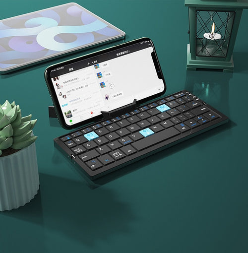 Load image into Gallery viewer, Mini Foldable Bluetooth Keyboard
