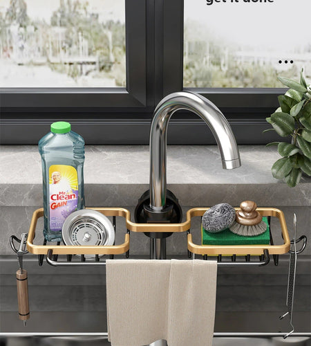 Kitchen Storage Faucet Rack