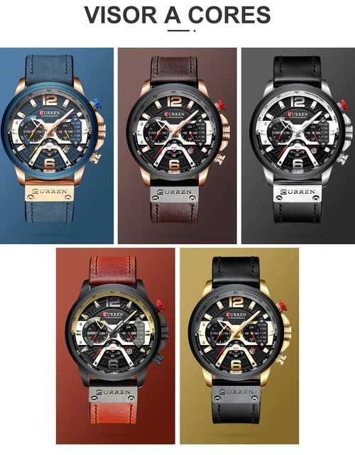Load image into Gallery viewer, Leather Watch
