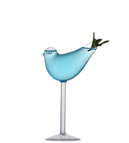 Bird Cocktail Glass