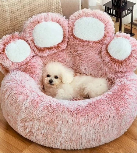 Pet Bear Paw Shape House Bed