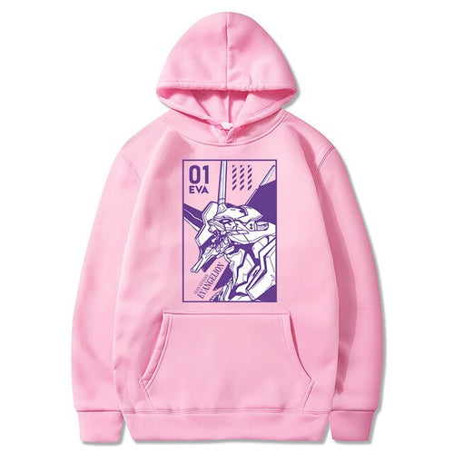 Load image into Gallery viewer, Anime EVA Men&#39;s Long Sleeve Hoodies
