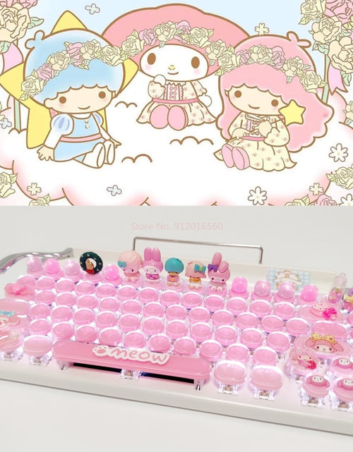 Load image into Gallery viewer, Anime Manual 87/104 Keys Mechanical Keyboard
