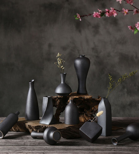 Black Glaze Vase