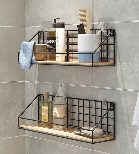 Nordic Wooden Wall Hanging Shelves