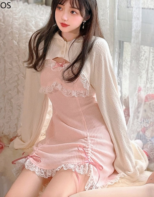 Load image into Gallery viewer, Japanese Princess Fashion Lace Dresses
