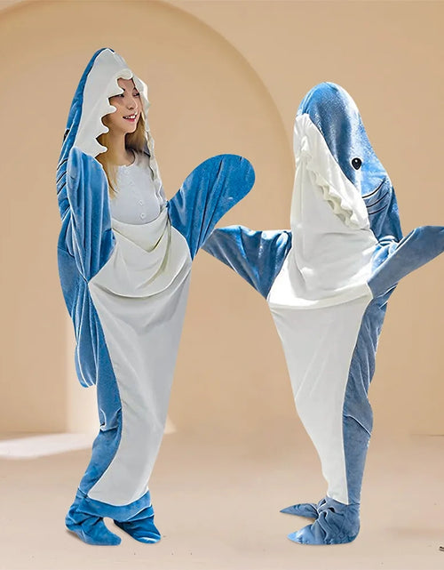 Load image into Gallery viewer, Cartoon Shark Pajamas
