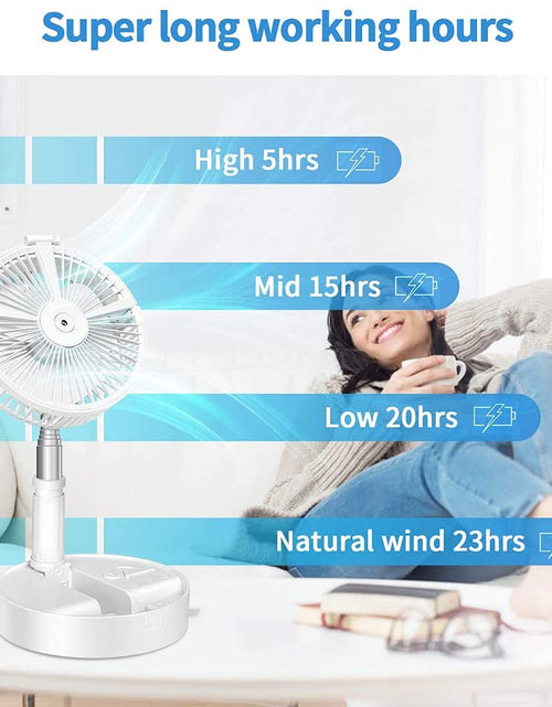 Load image into Gallery viewer, Rechargeable Portable Fan
