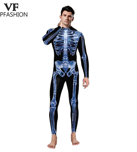 Bodysuit Skull Halloween Costumes