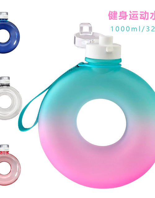 Load image into Gallery viewer, Donut Shaped Water Bottle
