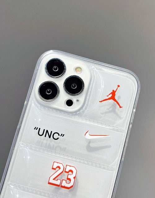 Load image into Gallery viewer, Transparent iPhone Case - NorthFace
