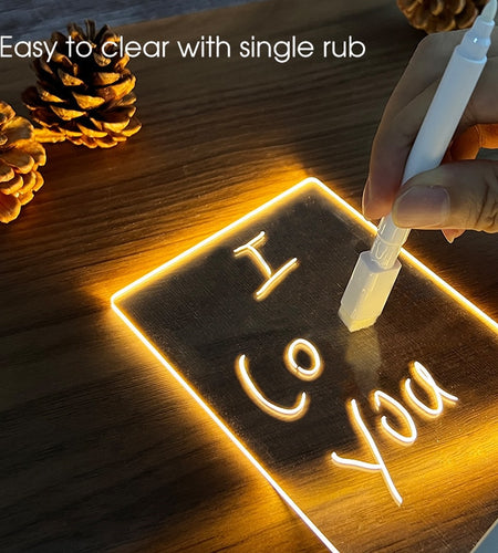 LED Note Board Acrylic Light