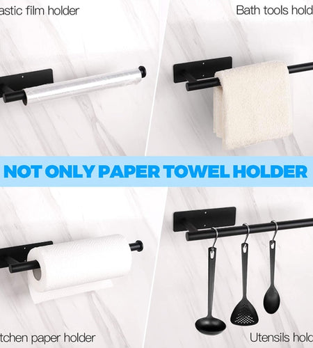 Adhesive Stainless Steel Toilet Paper Holder