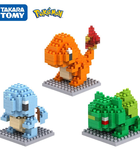 Small Building Blocks Cartoon Animals