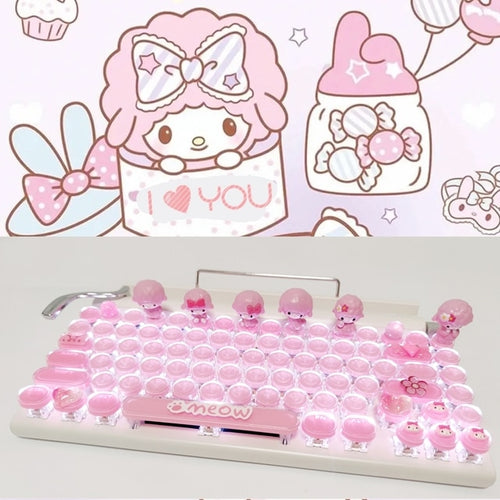 Load image into Gallery viewer, Anime Manual 87/104 Keys Mechanical Keyboard
