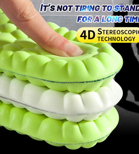4D Latex Sport Support Running Insoles