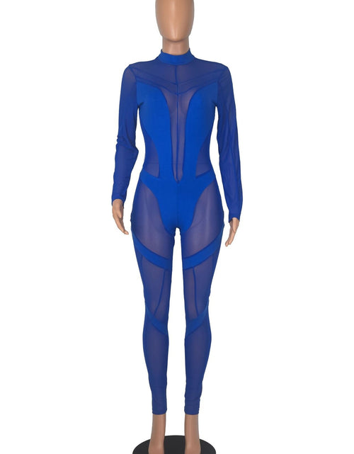 Load image into Gallery viewer, Echoine Stretch See Through Jumpsuit
