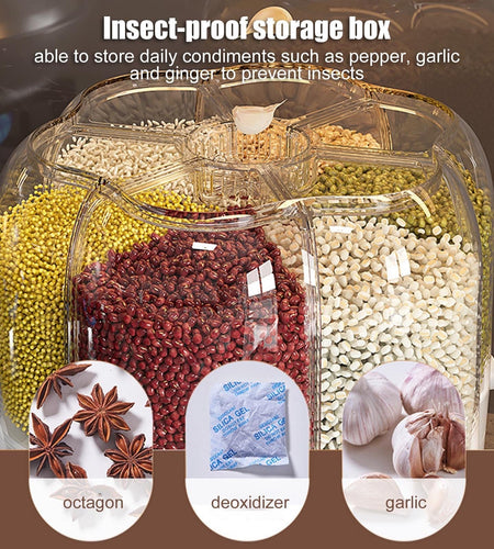 Rotating Grain Dispenser