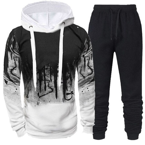 Load image into Gallery viewer, Tracksuit Hoodie and Pants Set
