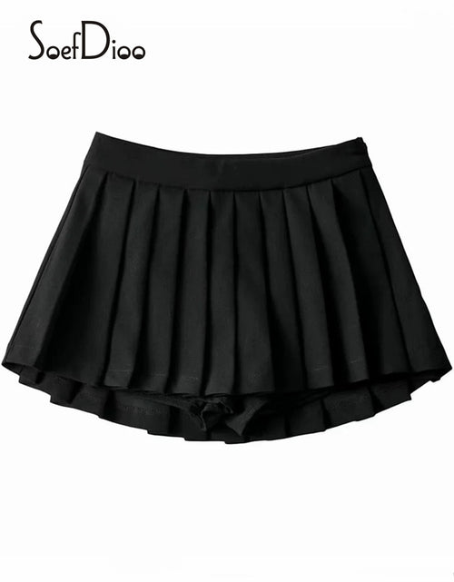Load image into Gallery viewer, High Waist Side Zipper Skirt
