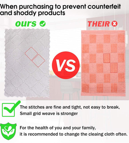 10Pcs Microfiber Absorbent Towel