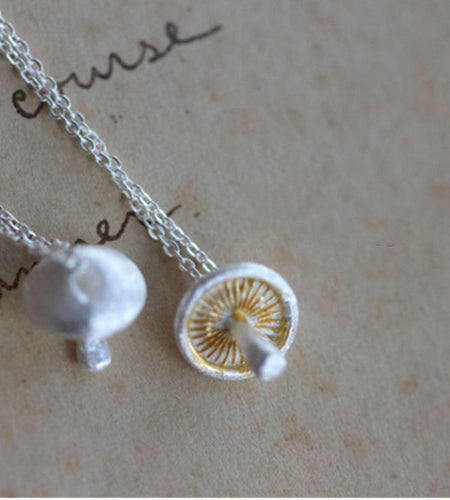 Mushroom Necklace