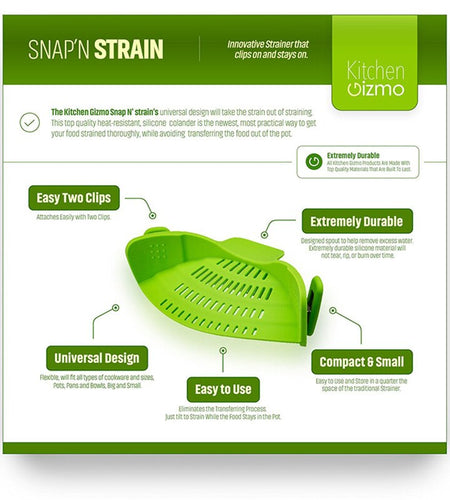 4 Colors Silicone Clip-On Pot Pan