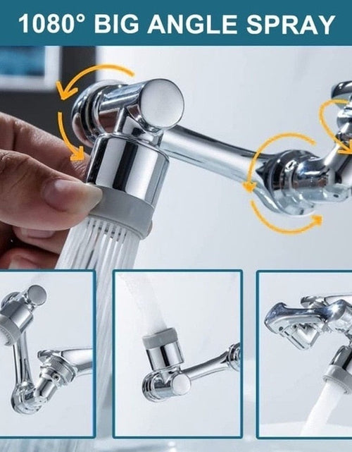 Load image into Gallery viewer, Universal 1080° Rotation Extender Faucet
