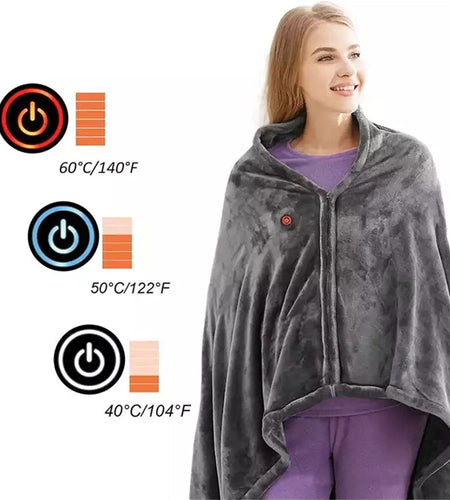 Electric Heating and Warm Shawl Blanket