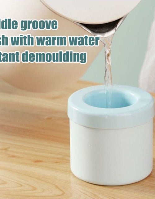 Load image into Gallery viewer, Silicone Cylinder Portable Ice Maker Bucket
