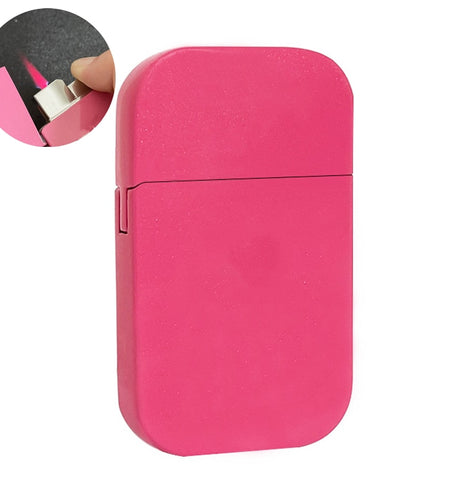 Windproof Pink Flame Lighter