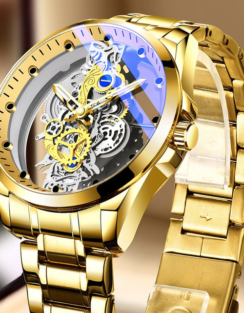 Load image into Gallery viewer, Skeleton Vintage Men&#39;s Watch
