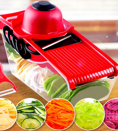 Multifunction Kitchen Slicer 6 Blades