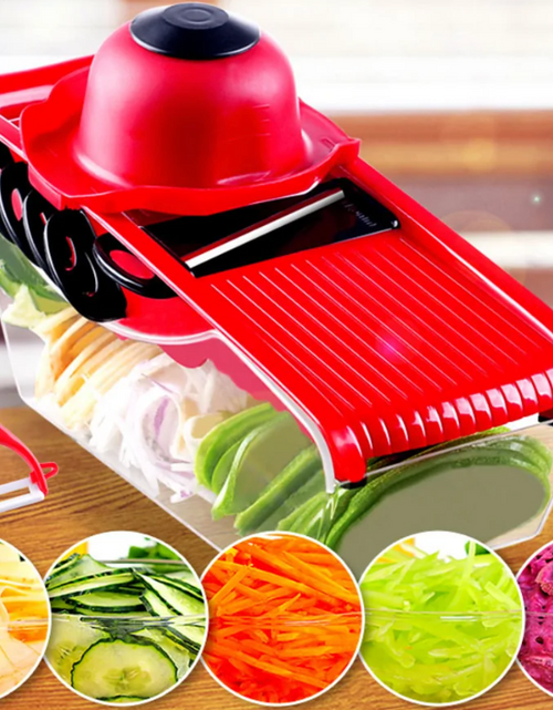 Load image into Gallery viewer, Multifunction Kitchen Slicer 6 Blades
