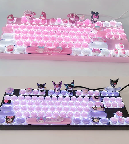 Anime Manual 87/104 Keys Mechanical Keyboard