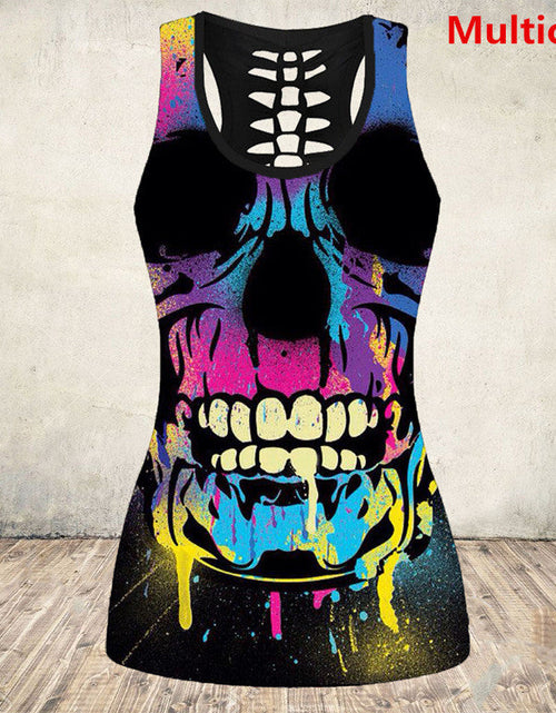 Load image into Gallery viewer, Halloween Skull Shirt
