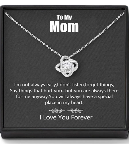 Crystal Flower Chain Necklace