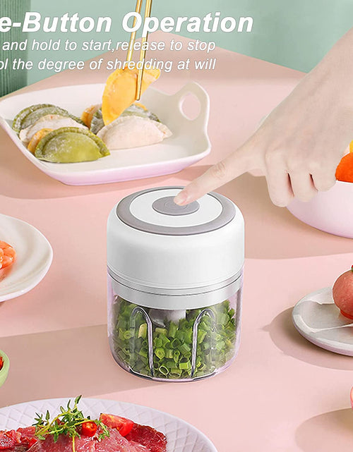 Load image into Gallery viewer, Mini Electric Garlic Chopper
