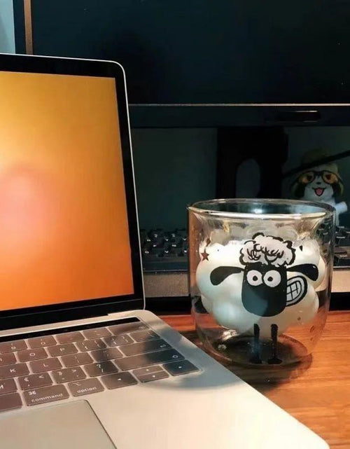 Load image into Gallery viewer, Cute Cartoon Double Glass
