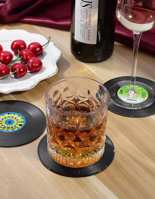 Load image into Gallery viewer, Vinyl Record Player Coasters
