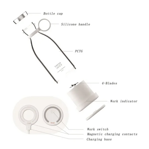 Load image into Gallery viewer, Wireless USB Electric Juicer Cup
